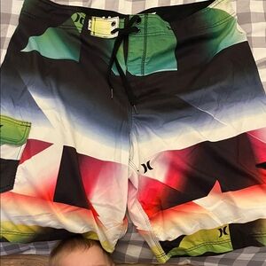 Hurley Men's Multicolor Gradient Board Shorts